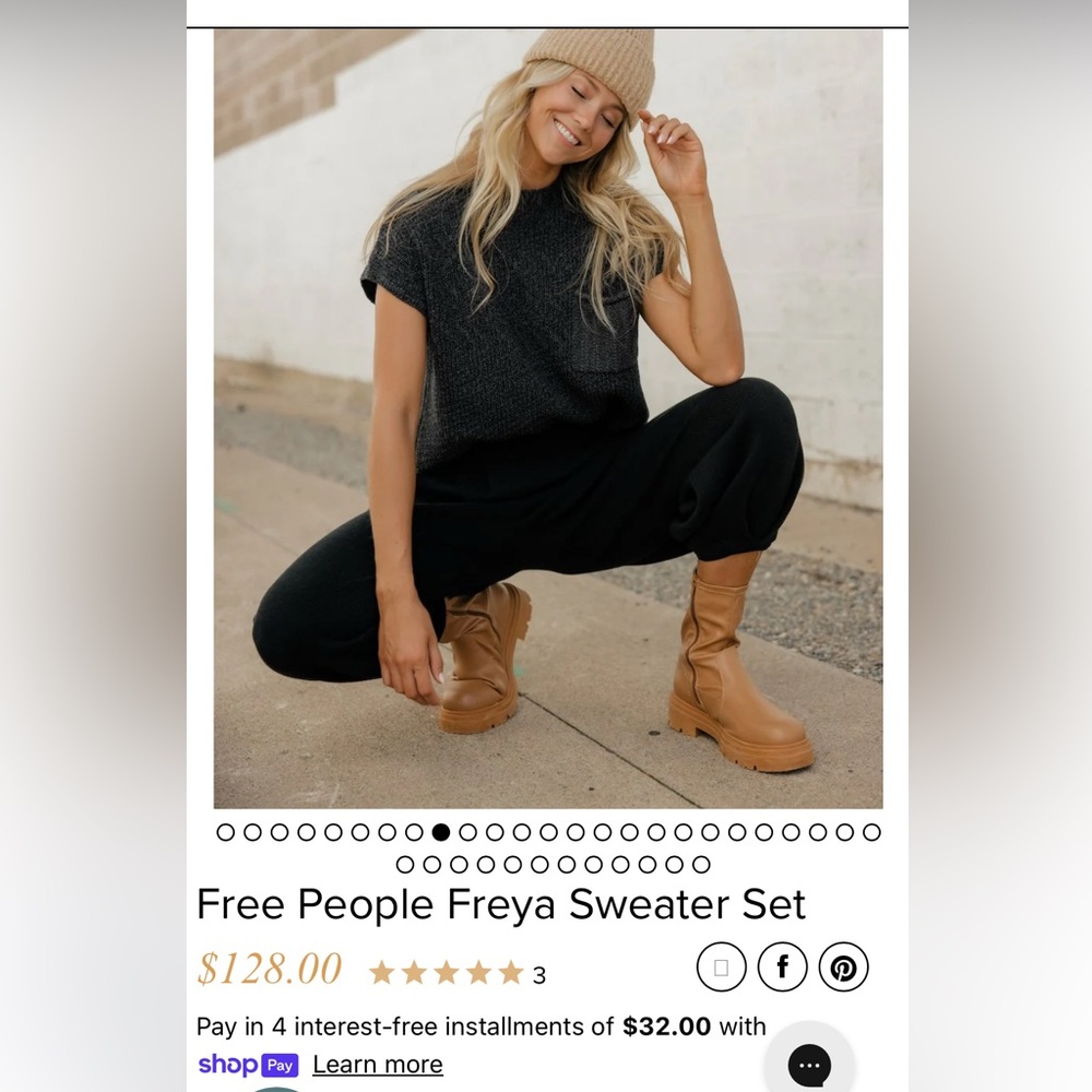 Free People Freya Sweater Set